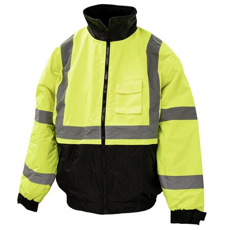 Blackcanyon Outfitters BCO HI-VIS CLS 3 BMBR JKT USA LIME 3X BCOHVQJ3X